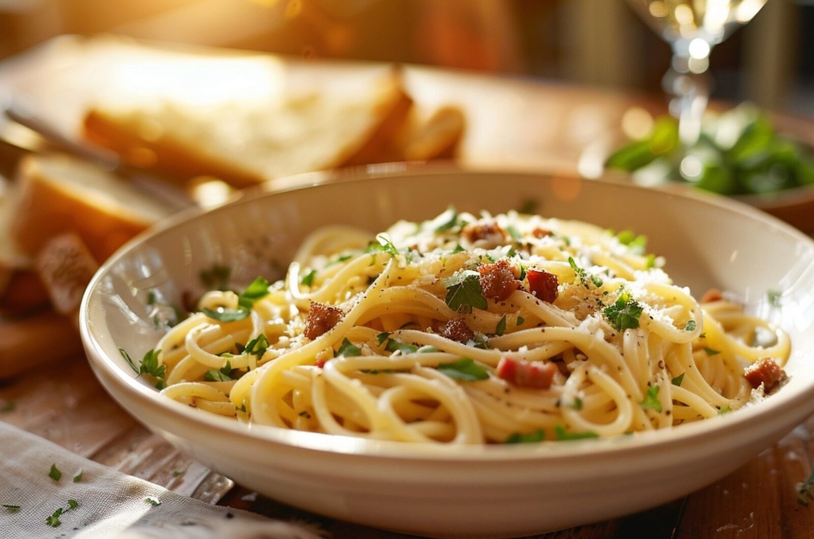 Forkfuls Of Deliciousness Spaghetti Carbonara