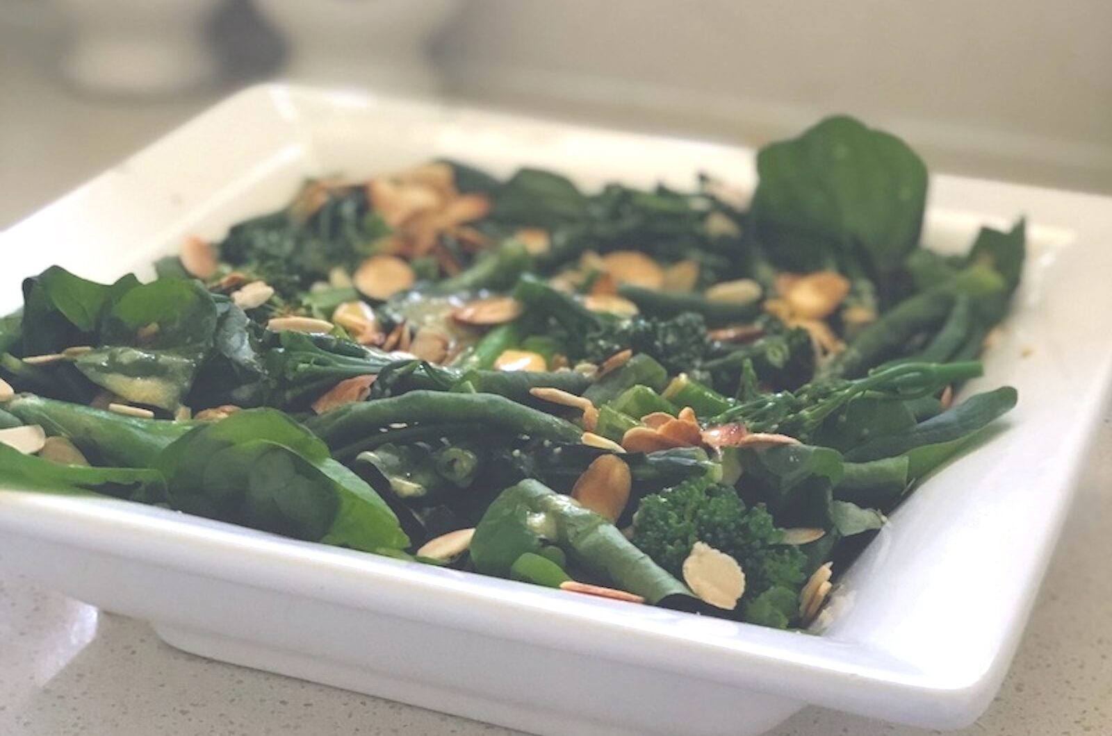 Broccolini And Snake Bean Salad