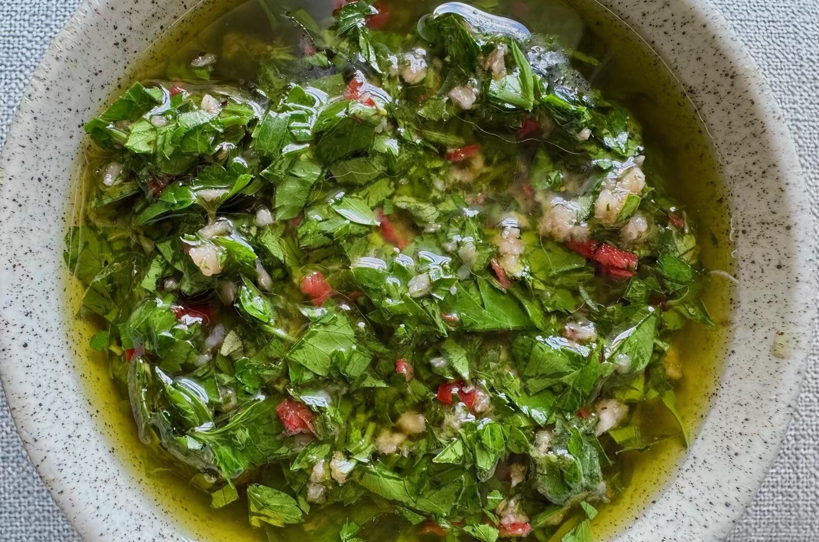 Classic Argentinian Chimichurri, For Steak and Everything Else