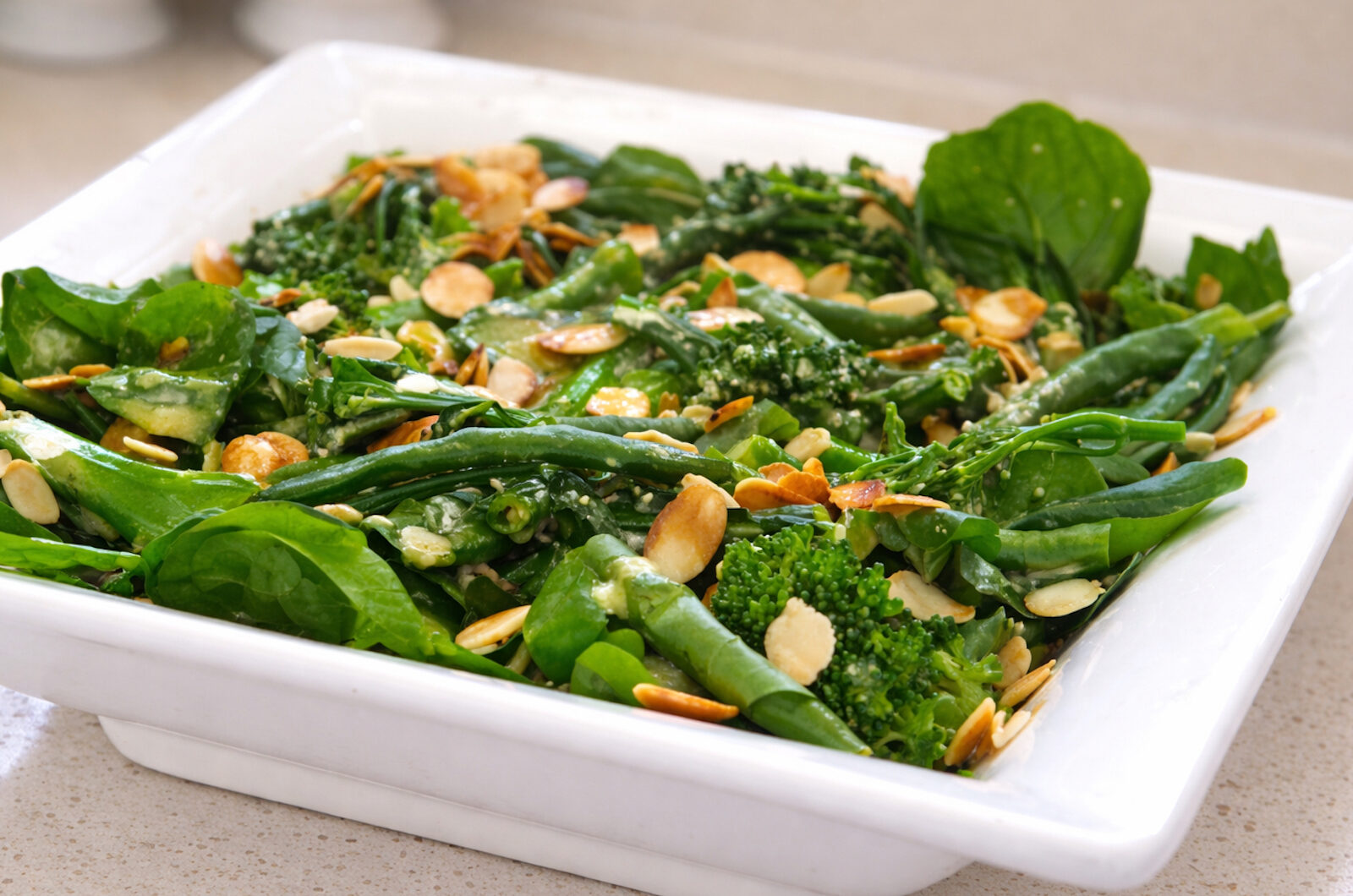 Broccolini And Snake Bean Salad