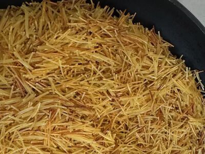 Fideuà (like A Paella, but Not) Golden fideua noodles