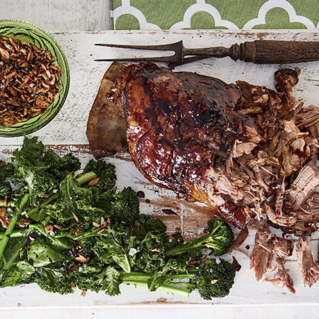 Slow-Roasted Asian Lamb Shoulder